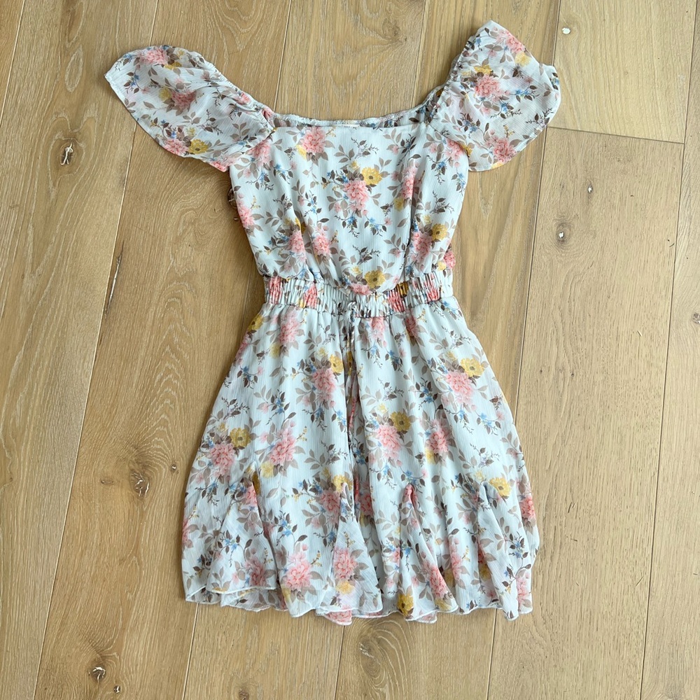 Mi Ami Floral Puff Sleeve Dress